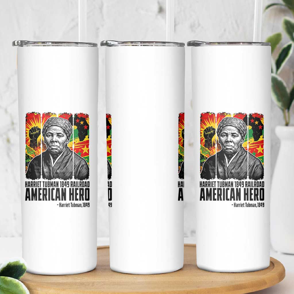 Harriet Tubman Black History Month Skinny Tumbler Underground Railroad American Hero History
