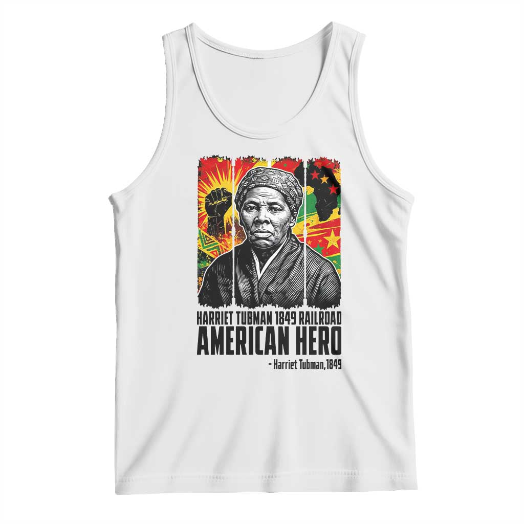 Harriet Tubman Black History Month Tank Top Underground Railroad American Hero History