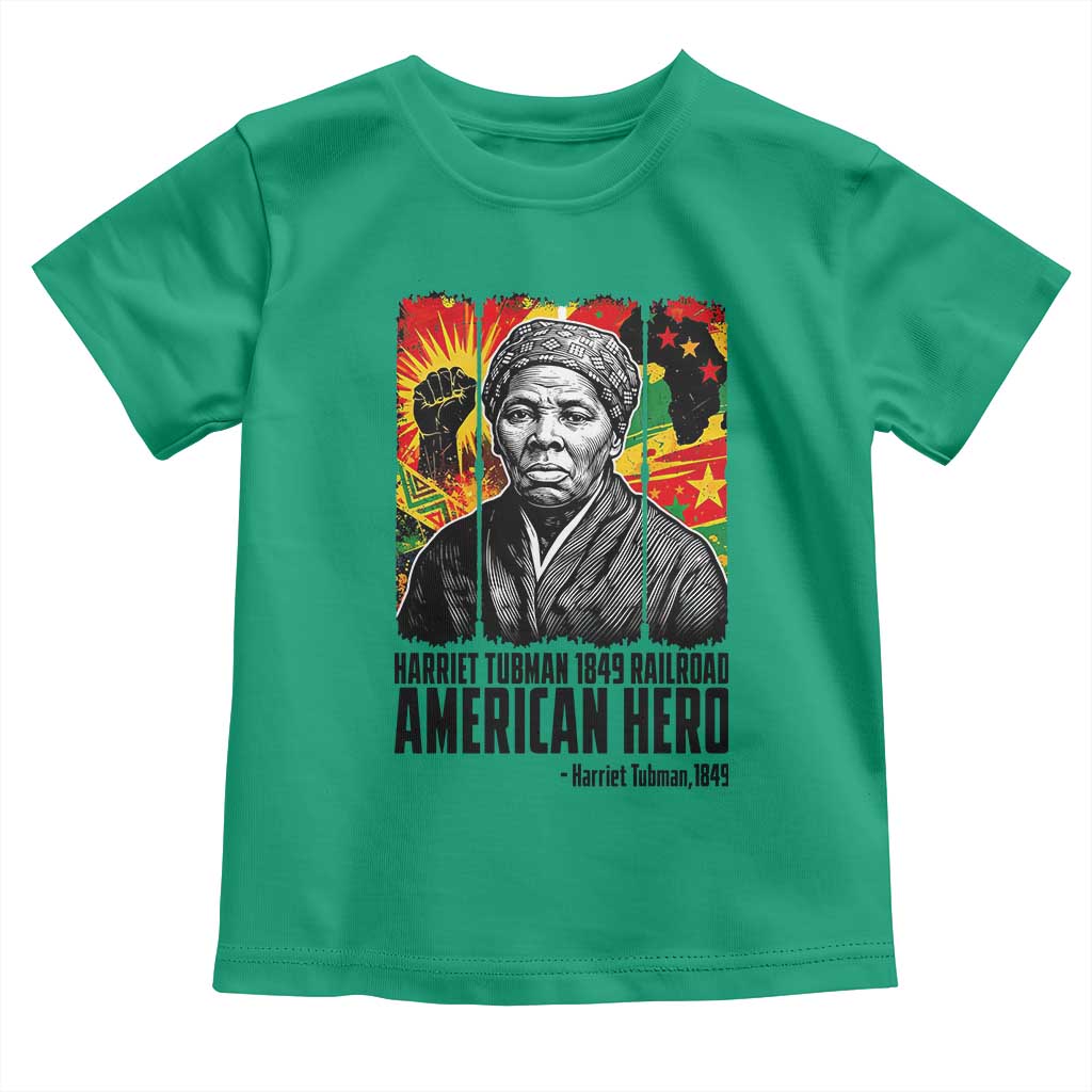 Harriet Tubman Black History Month Toddler T Shirt Underground Railroad American Hero History