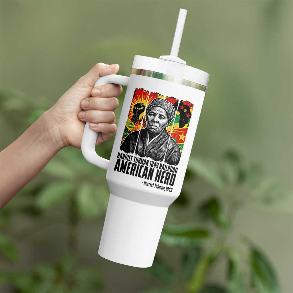 Harriet Tubman Black History Month Tumbler With Handle Underground Railroad American Hero History