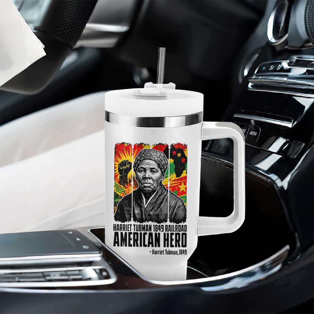 Harriet Tubman Black History Month Tumbler With Handle Underground Railroad American Hero History