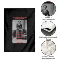 Harriet Tubman Garden Flag Black History Month