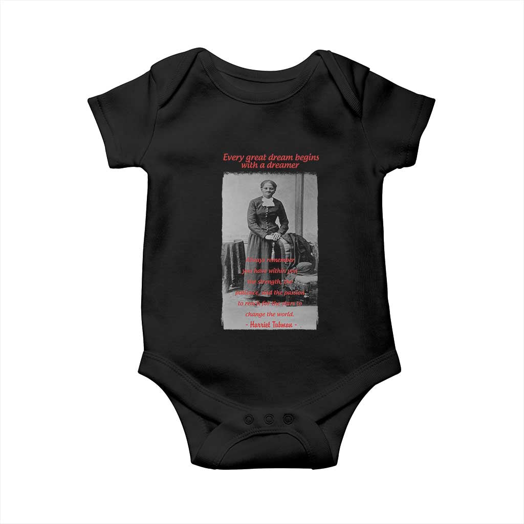 Harriet Tubman Baby Onesie Black History Month