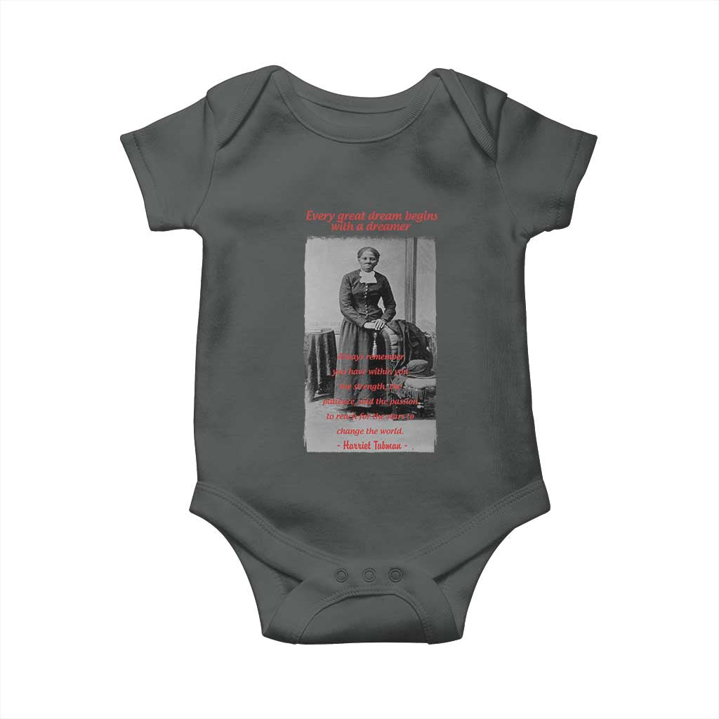 Harriet Tubman Baby Onesie Black History Month