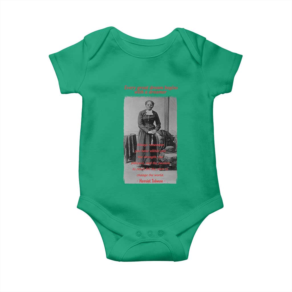 Harriet Tubman Baby Onesie Black History Month