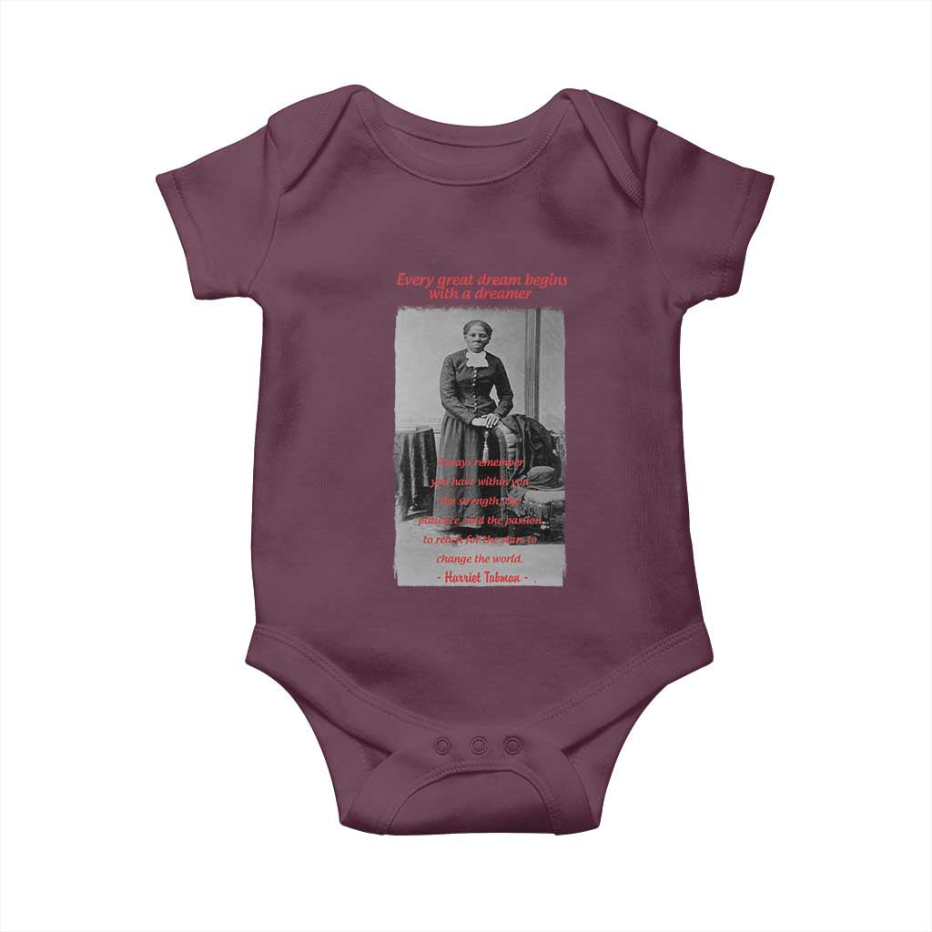Harriet Tubman Baby Onesie Black History Month