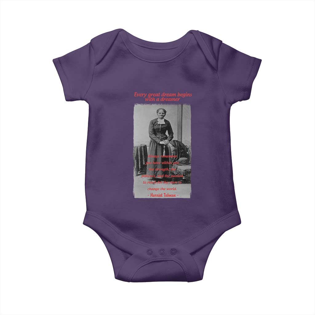 Harriet Tubman Baby Onesie Black History Month