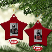Harriet Tubman Ceramic Ornament Black History Month