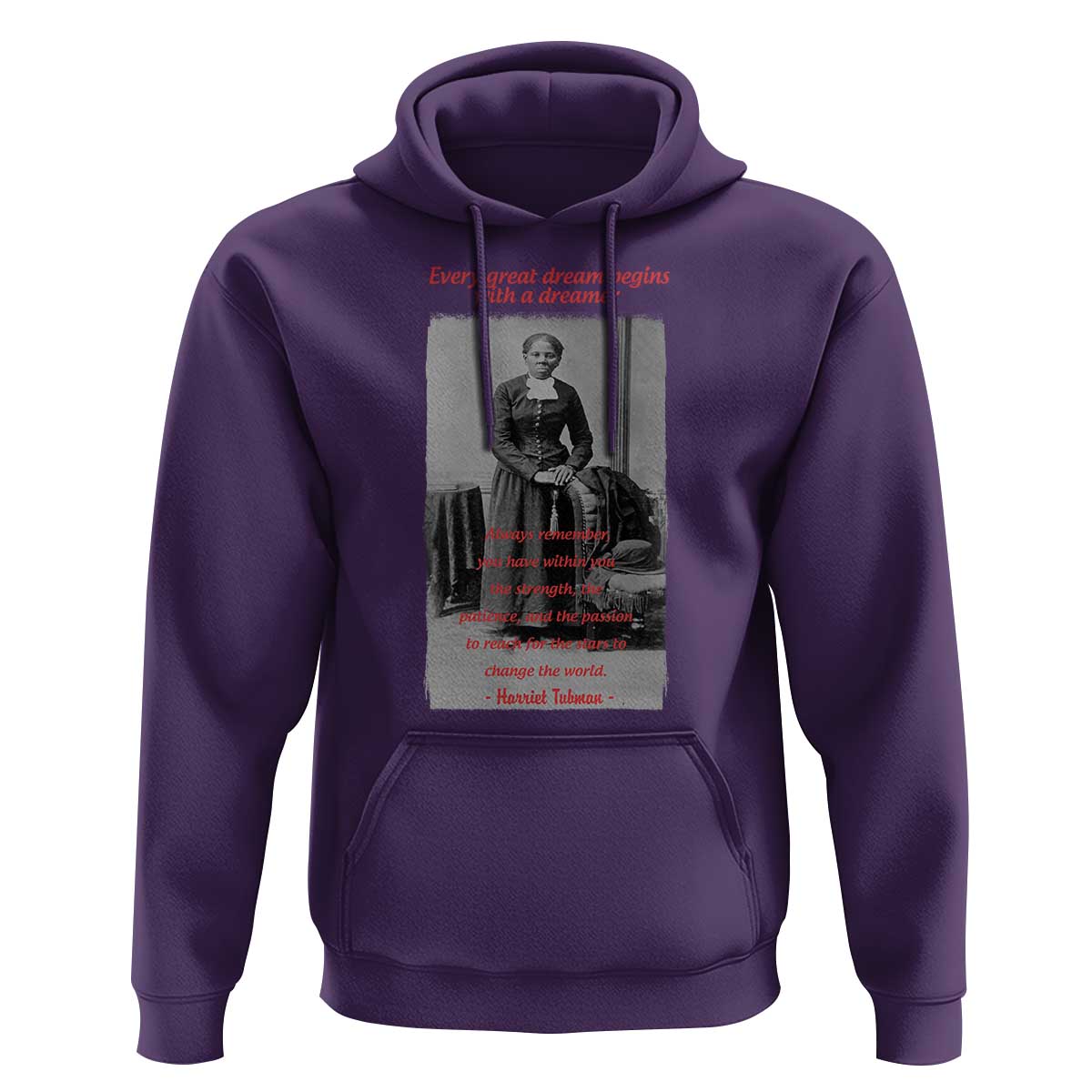 Harriet Tubman Hoodie Black History Month