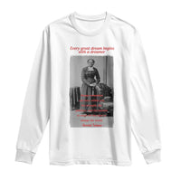 Harriet Tubman Long Sleeve Shirt Black History Month