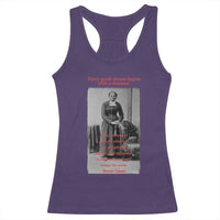 Harriet Tubman Racerback Tank Top Black History Month
