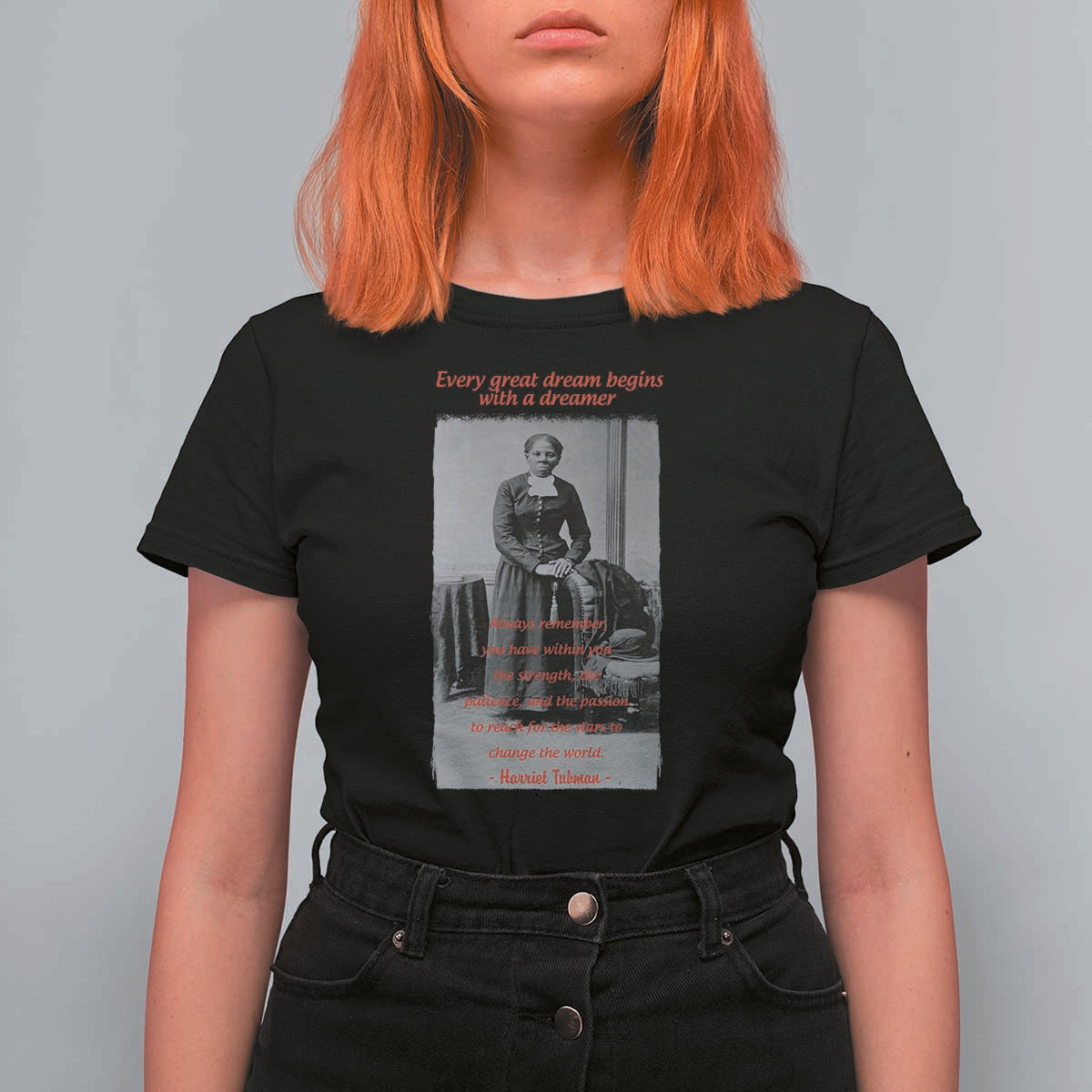 Harriet Tubman T Shirt For Women Black History Month