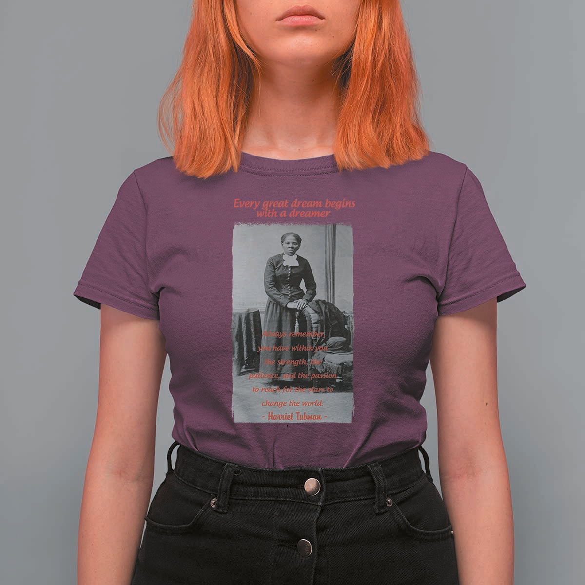 Harriet Tubman T Shirt For Women Black History Month