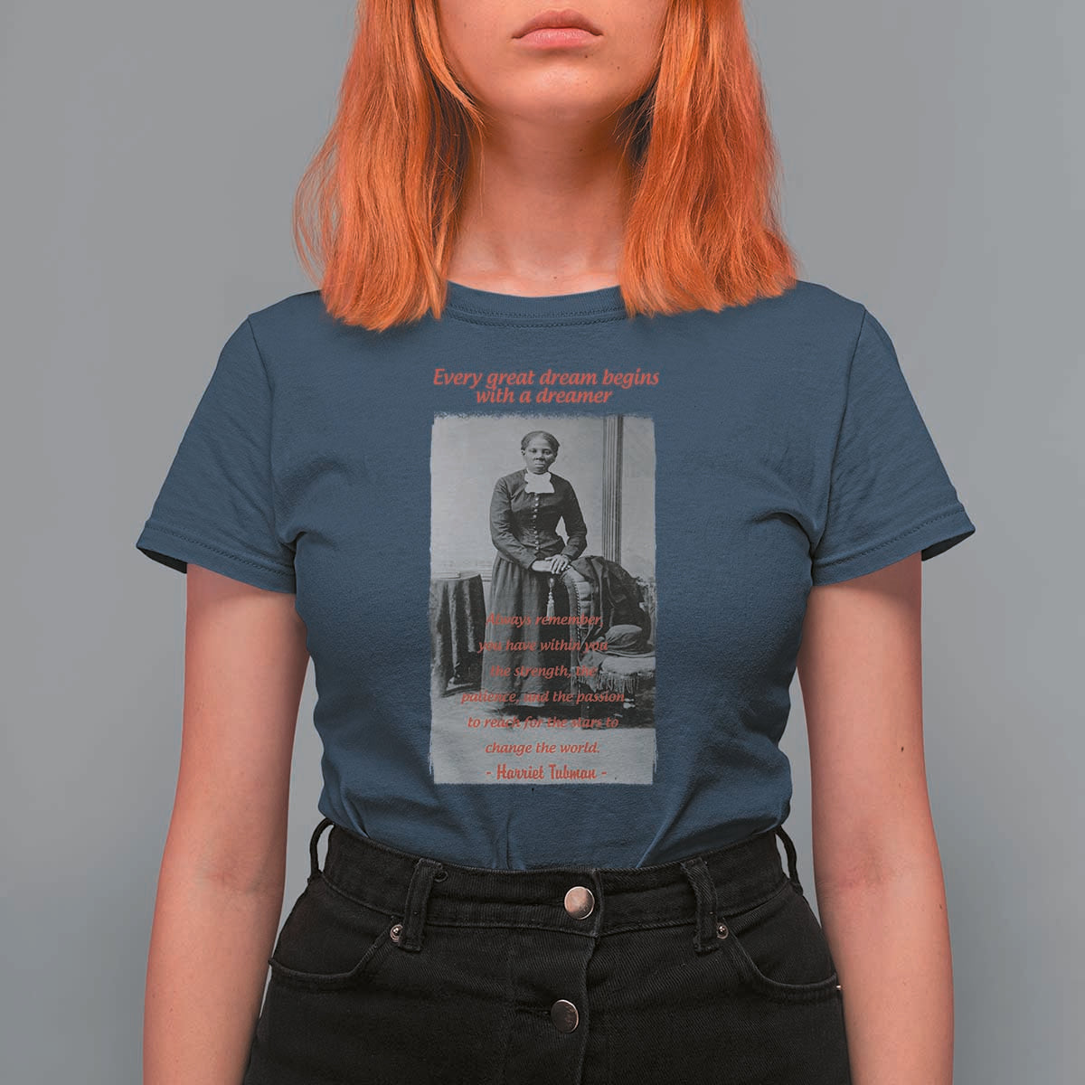 Harriet Tubman T Shirt For Women Black History Month