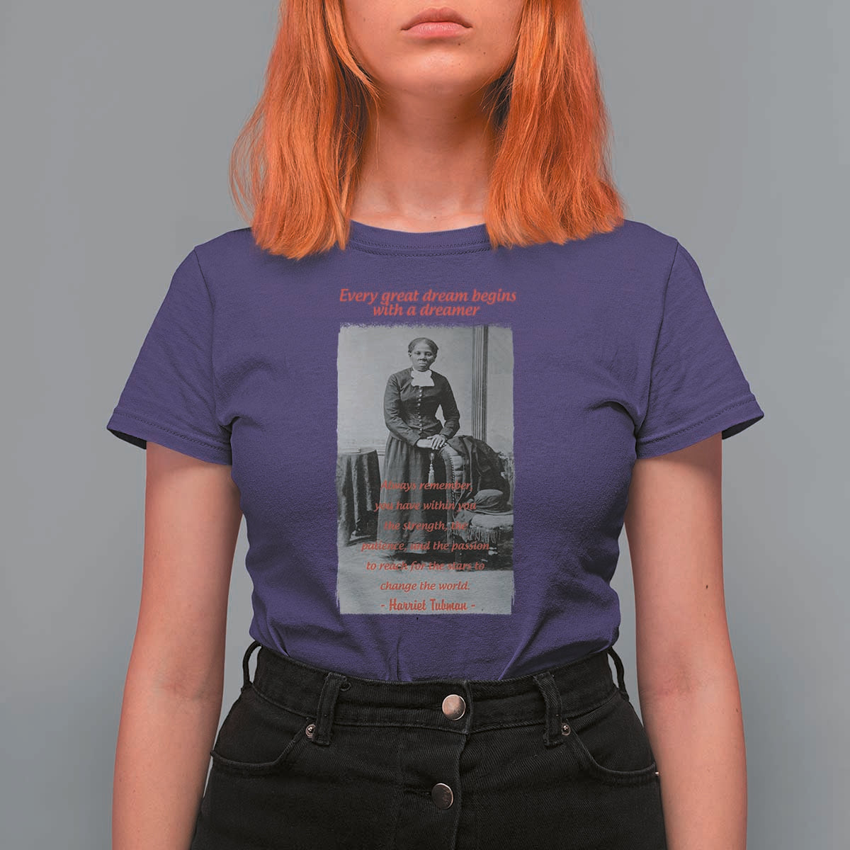 Harriet Tubman T Shirt For Women Black History Month