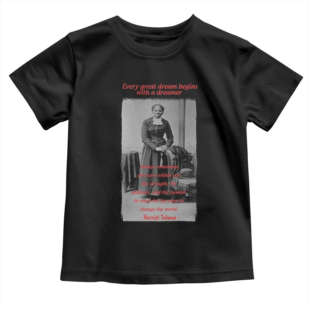 Harriet Tubman Toddler T Shirt Black History Month