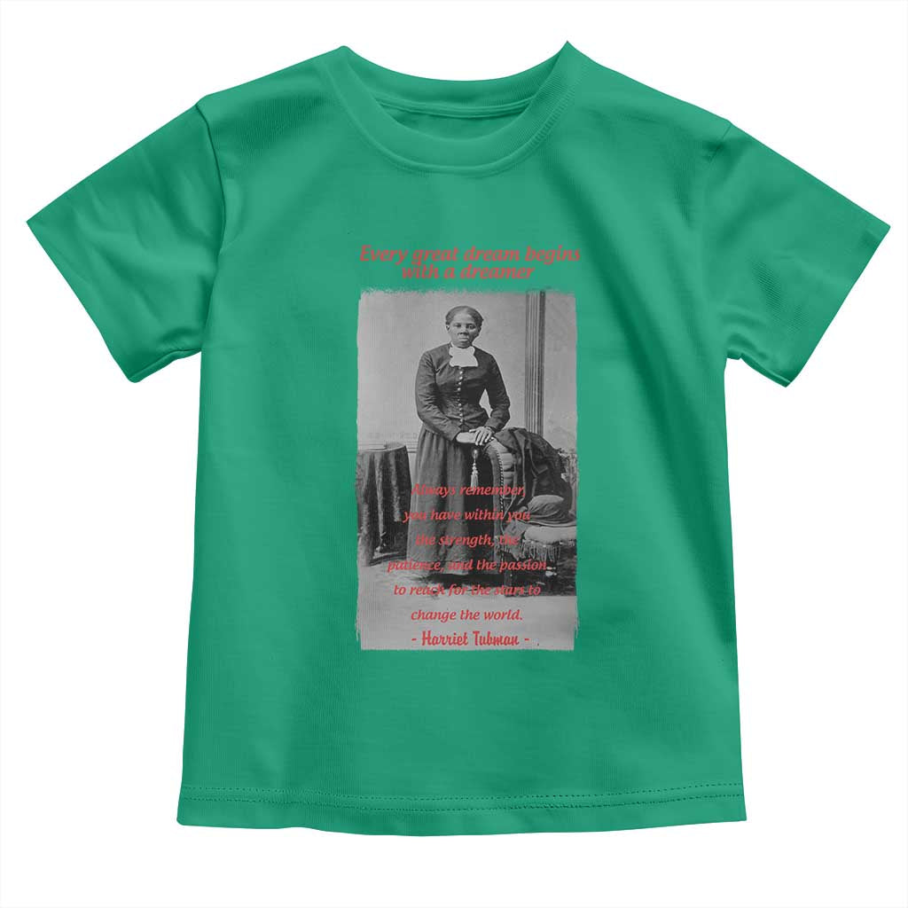 Harriet Tubman Toddler T Shirt Black History Month
