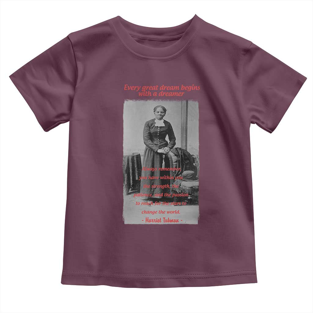 Harriet Tubman Toddler T Shirt Black History Month