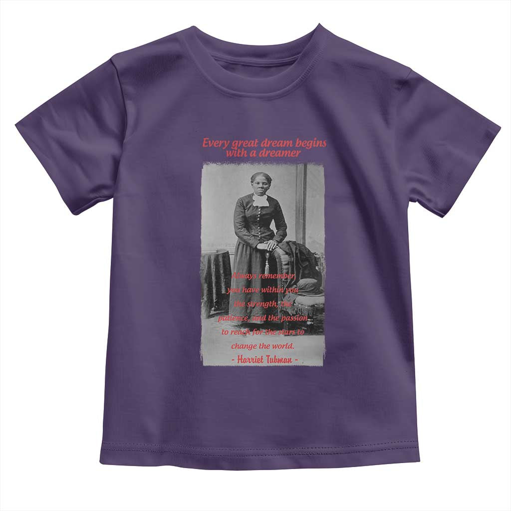 Harriet Tubman Toddler T Shirt Black History Month