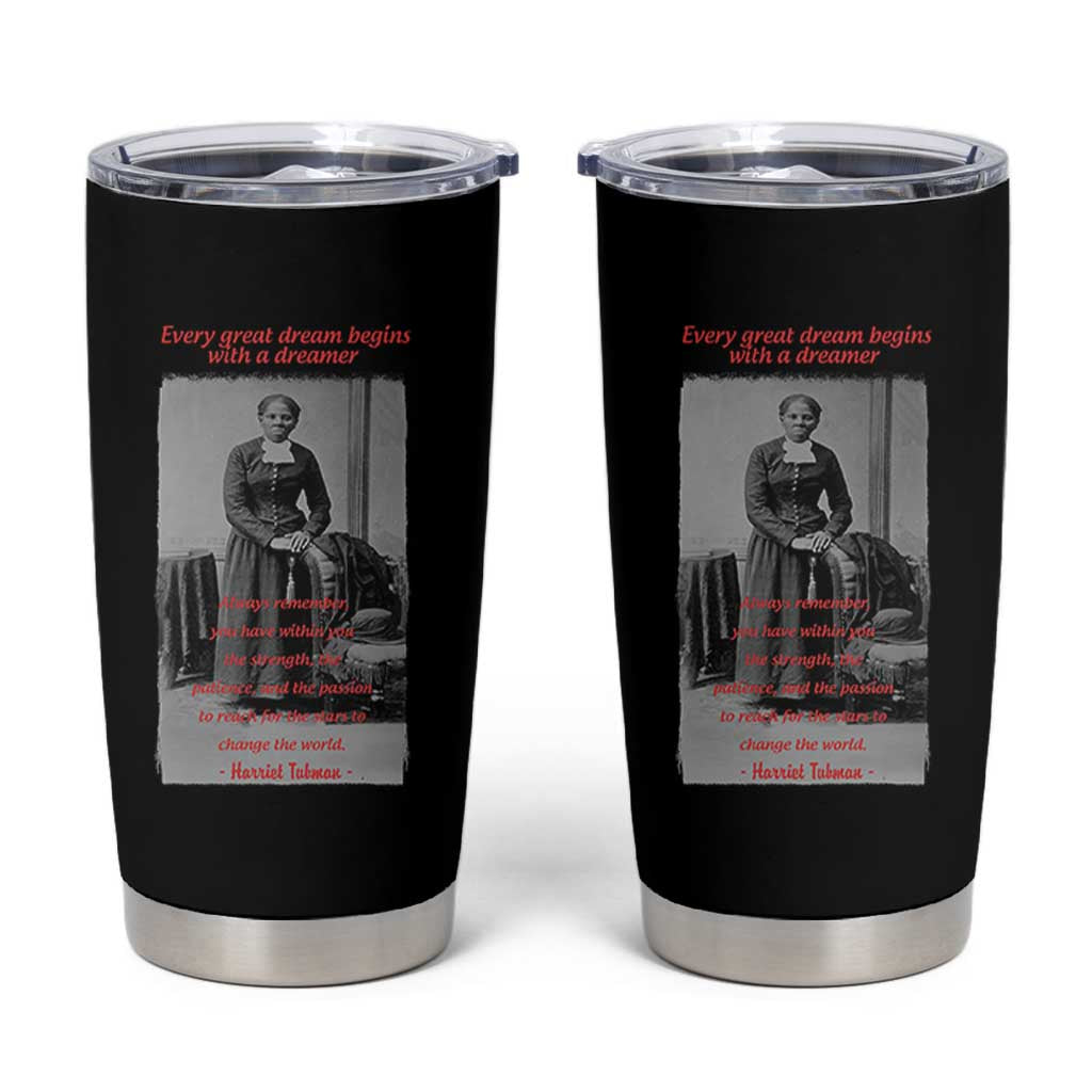 Harriet Tubman Tumbler Cup Black History Month