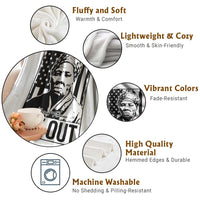 Harriet Tubman Quote Throw Blanket We Out Strong Woman