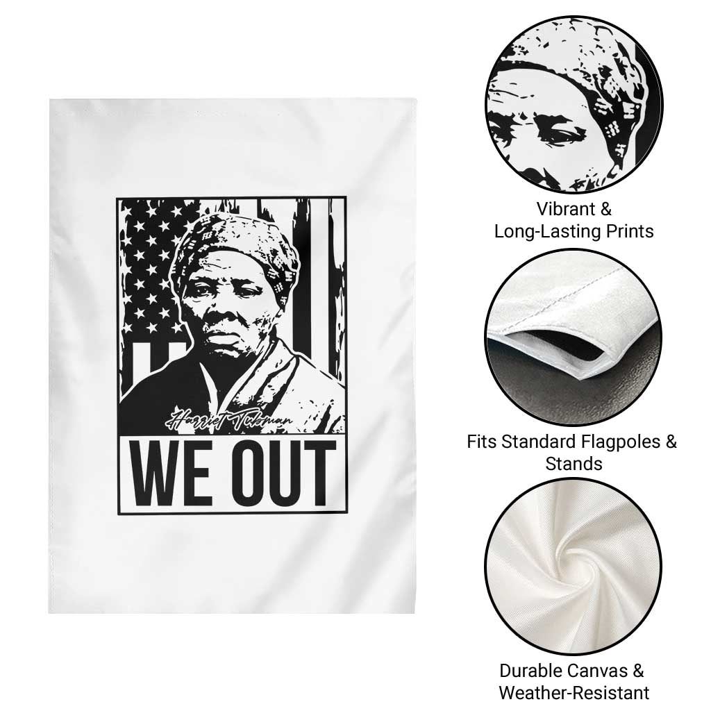 Harriet Tubman Quote Garden Flag We Out Strong Woman