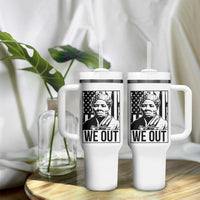 Harriet Tubman Quote Tumbler With Handle We Out Strong Woman