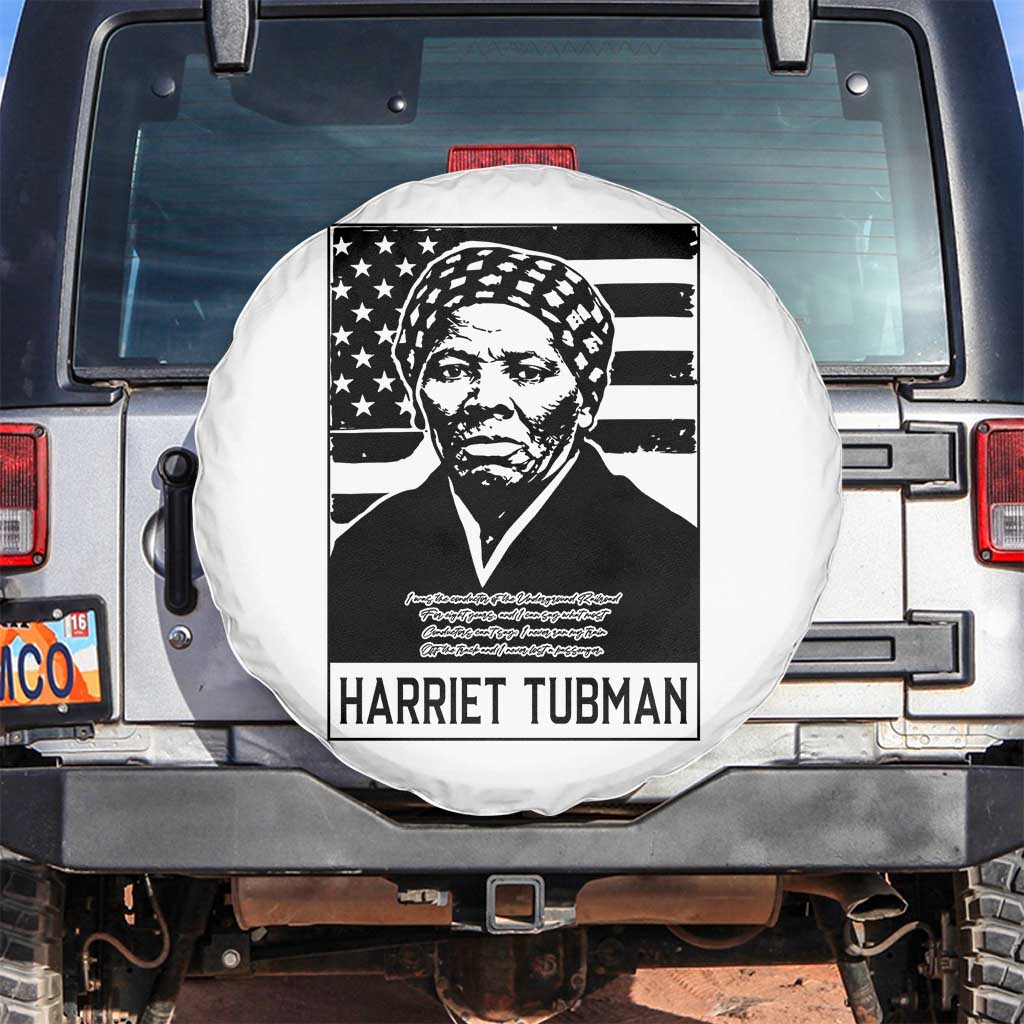 Harriet Tubman Quote Spare Tire Cover Black History Month