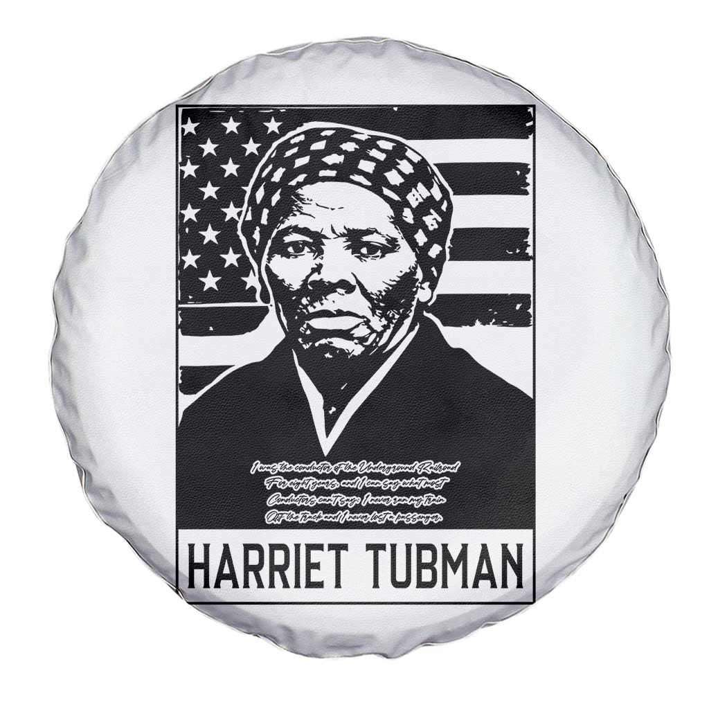 Harriet Tubman Quote Spare Tire Cover Black History Month