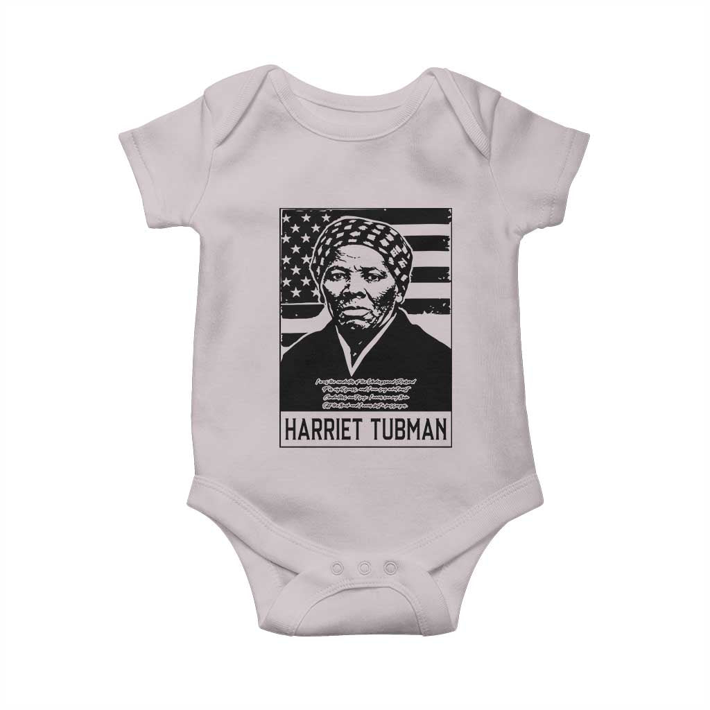 Harriet Tubman Quote Baby Onesie Black History Month