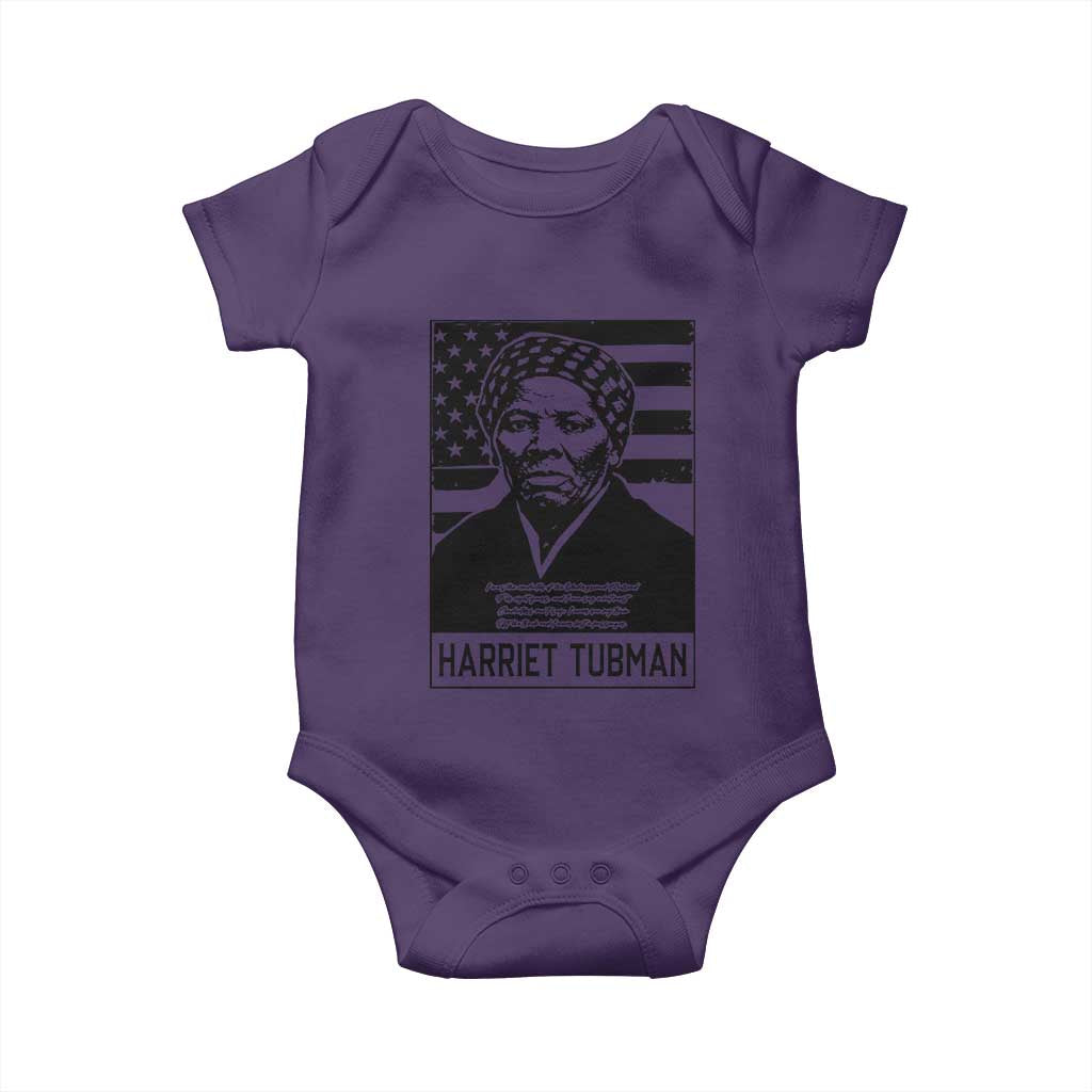 Harriet Tubman Quote Baby Onesie Black History Month
