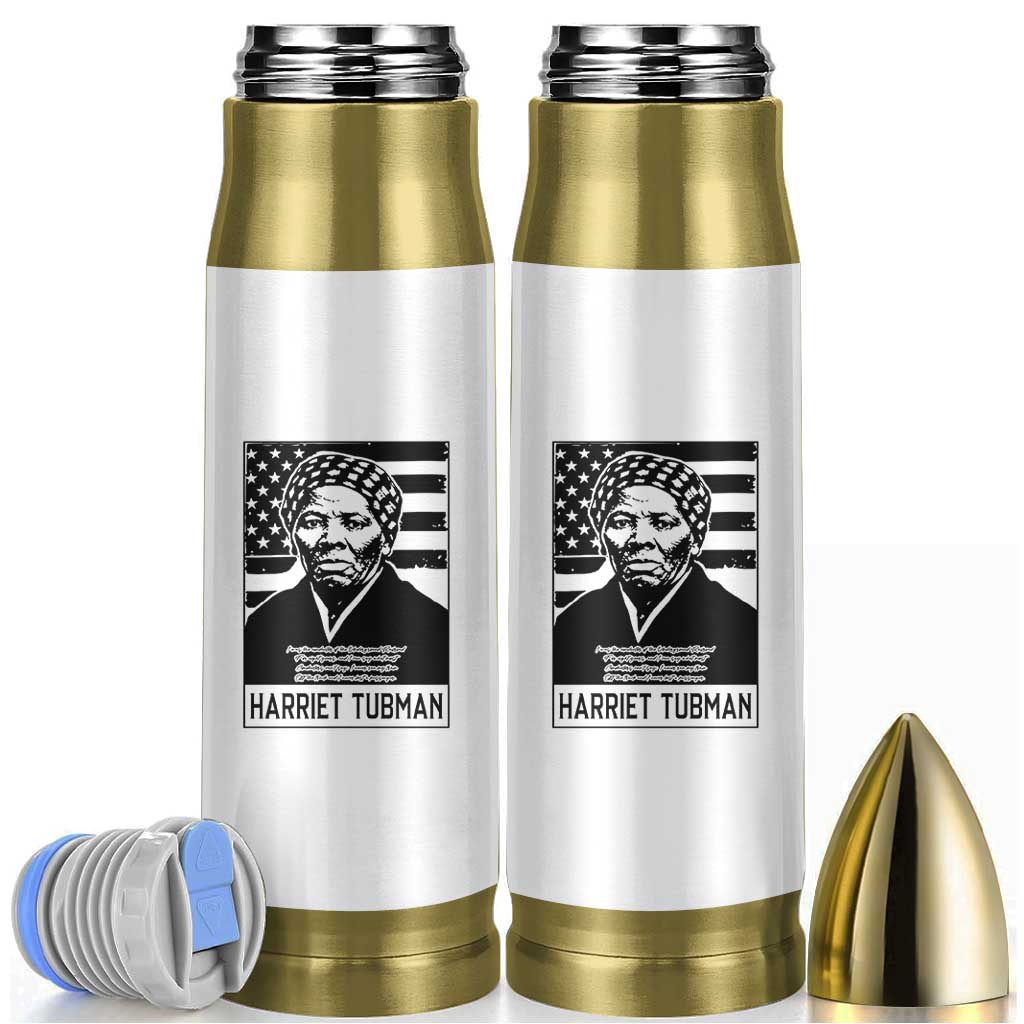 Harriet Tubman Quote Bullet Tumbler Black History Month