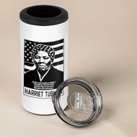 Harriet Tubman Quote 4 in 1 Can Cooler Tumbler Black History Month