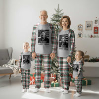 Harriet Tubman Quote Plaid Pajama Set Black History Month