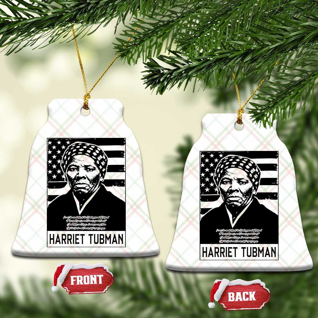 Harriet Tubman Quote Ceramic Ornament Black History Month