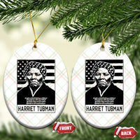 Harriet Tubman Quote Ceramic Ornament Black History Month
