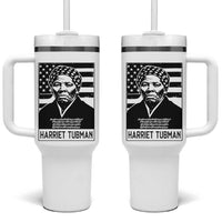 Harriet Tubman Quote Tumbler With Handle Black History Month