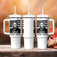 Harriet Tubman Quote Tumbler With Handle Black History Month