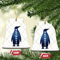 But Why Penguin Ceramic Ornament Funny Nihilist Hiking Meme