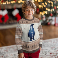 But Why Penguin Ugly Christmas Sweater Funny Nihilist Hiking Meme