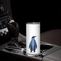 But Why Penguin Skinny Tumbler Funny Nihilist Hiking Meme