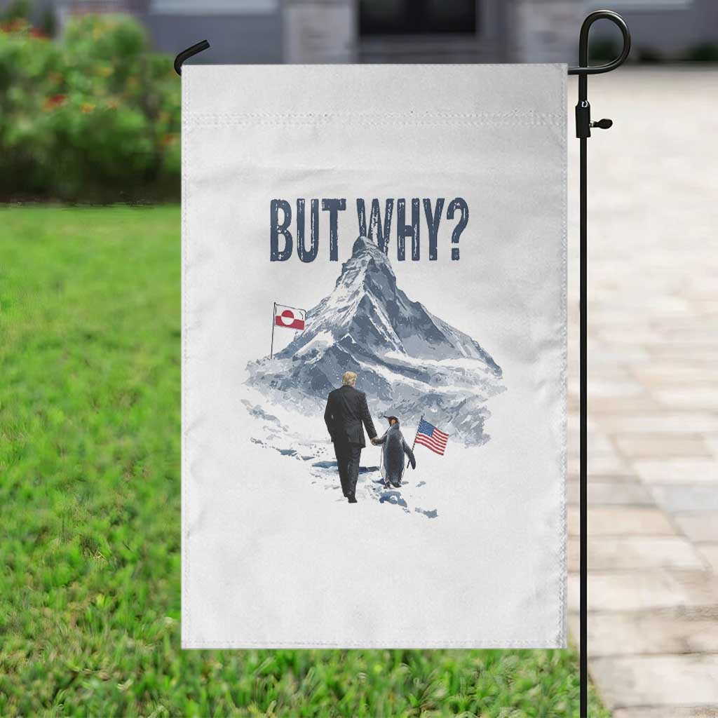 But Why Penguin Garden Flag Head Towards The Mountains Penguin Meme