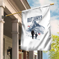But Why Penguin Garden Flag Head Towards The Mountains Penguin Meme