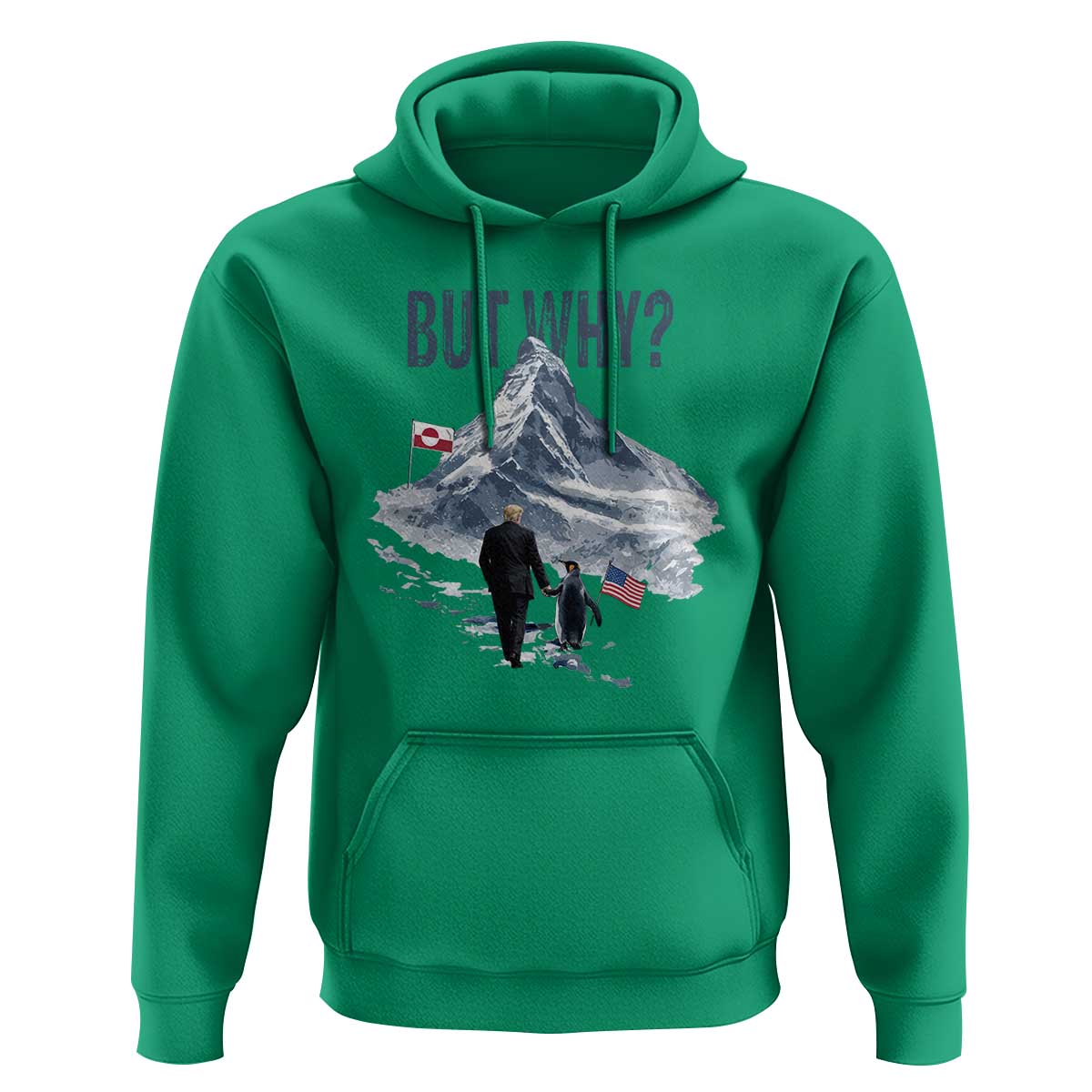 But Why Penguin Hoodie Head Towards The Mountains Penguin Meme