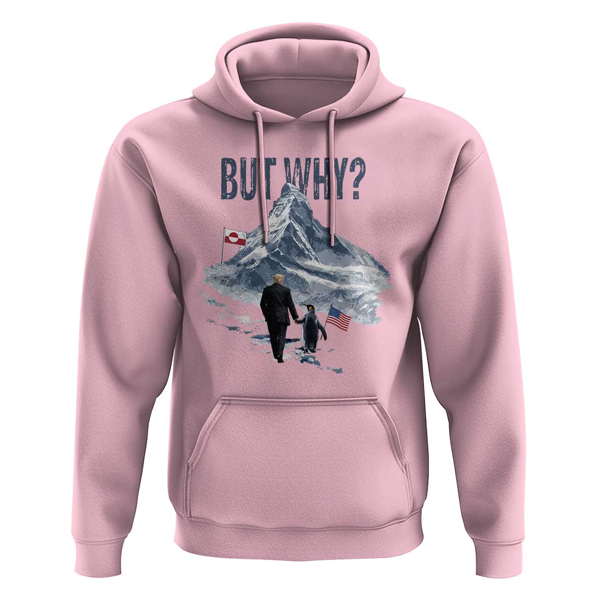 But Why Penguin Hoodie Head Towards The Mountains Penguin Meme