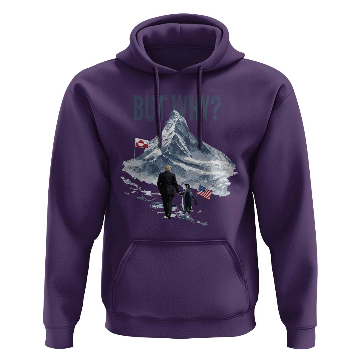 But Why Penguin Hoodie Head Towards The Mountains Penguin Meme
