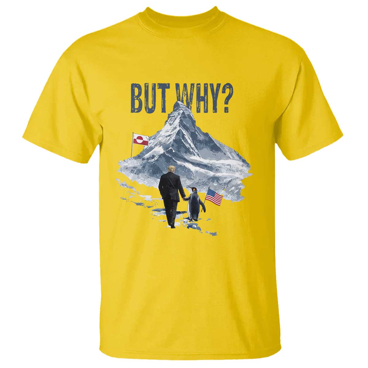 But Why Penguin T Shirt Head Towards The Mountains Penguin Meme