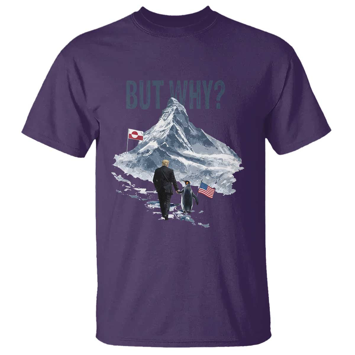 But Why Penguin T Shirt Head Towards The Mountains Penguin Meme