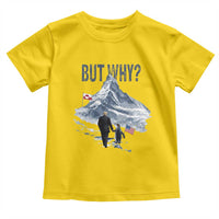 But Why Penguin Toddler T Shirt Head Towards The Mountains Penguin Meme