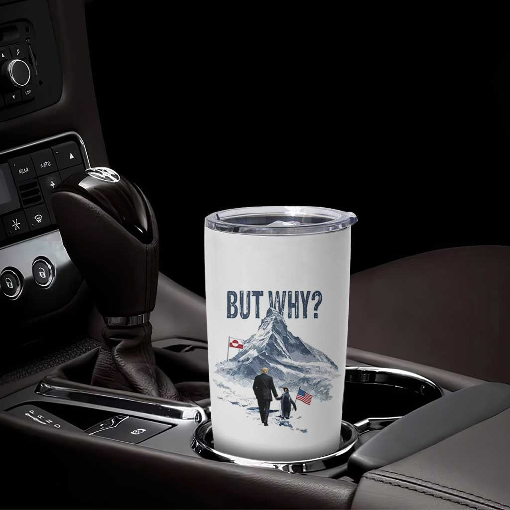 But Why Penguin Tumbler Cup Head Towards The Mountains Penguin Meme